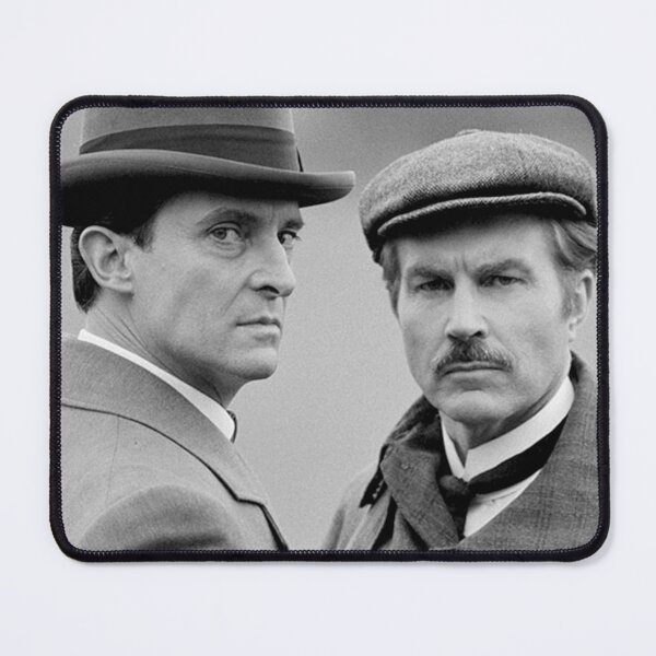 Item preview, Sherlock Holmes and Watson | Jeremy Brett & David Burke 1984 designed and sold by YuckyCat.