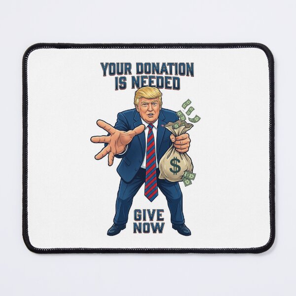 Item preview, Funny Political Satire Donald Trump Money Donation Art designed and sold by Alaric4you.