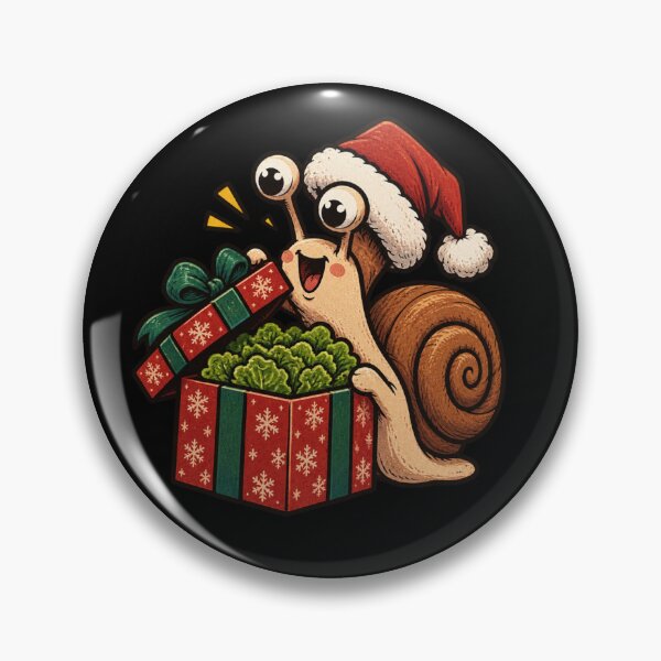 Item preview, Snail christmas gift designed and sold by Konvero.