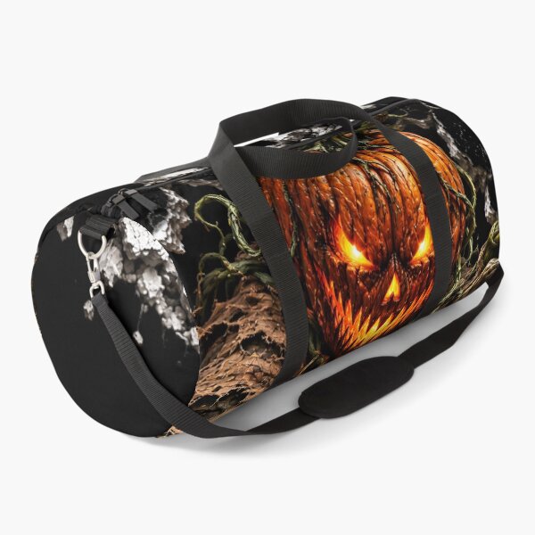 Item preview, Pumpkin Demon Breaking Through the Wall – Scary Halloween Horror Monster designed and sold by Kruti Collection.
