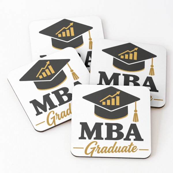 Item preview, MBA Graduate Graduation Cap with Growth Chart Logo designed and sold by 19Beauty.