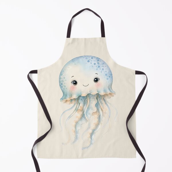 Item preview, Watercolor Jellyfish – Ocean Friends Collection designed and sold by SimpleUla.