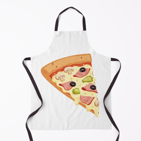 Item preview, tasty slice of italian capricciosa pizza illustration designed and sold by WildArtIT.
