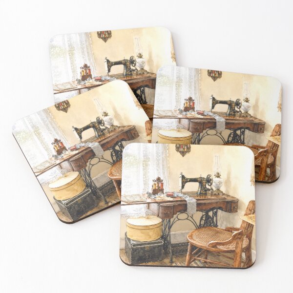 Item preview, Sewing Machine and Thread Carousel designed and sold by Susan Savad.