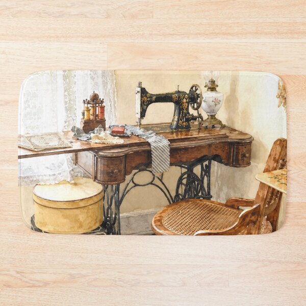 Item preview, Sewing Machine and Thread Carousel designed and sold by Susan Savad.