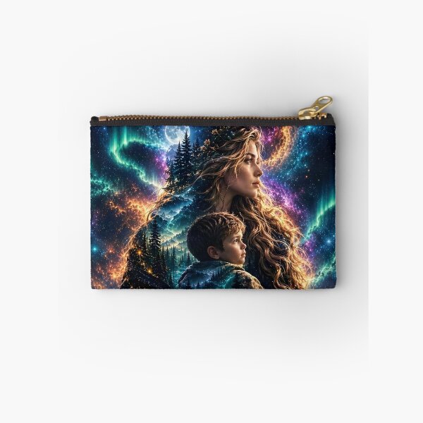 Item preview, Double Exposure A Mountain Woman and Her Child by Orikall designed and sold by HippieWorks.