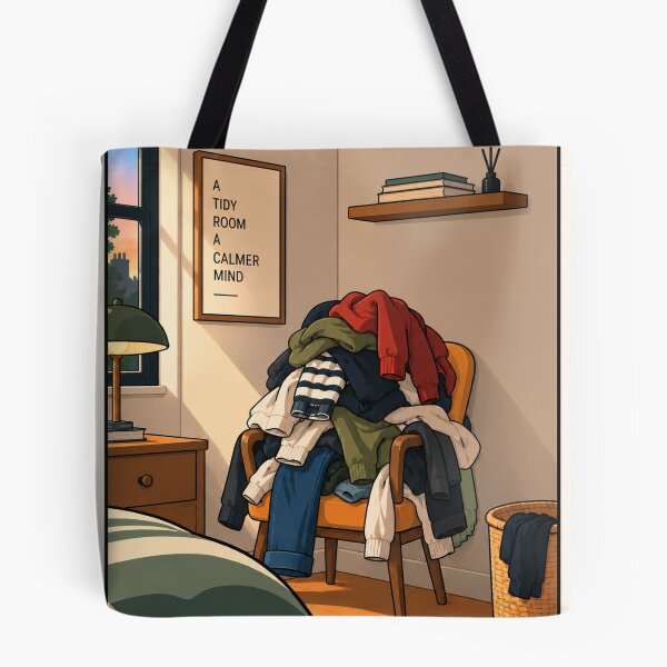 Item preview, The Chair of Clothes | British Everyday Life Art designed and sold by StillandStory.