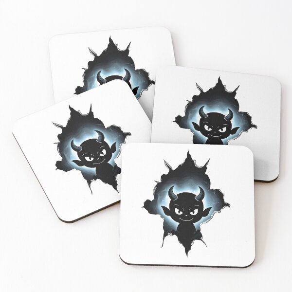 Item preview, Neon Blue Gothic Devil Ripped Hole Aesthetic designed and sold by mimikaka.