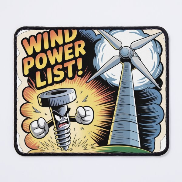 Item preview, Metal Screw Versus Wind Turbine Scale Sticker designed and sold by Imaginarium of Chaos falcon88 .