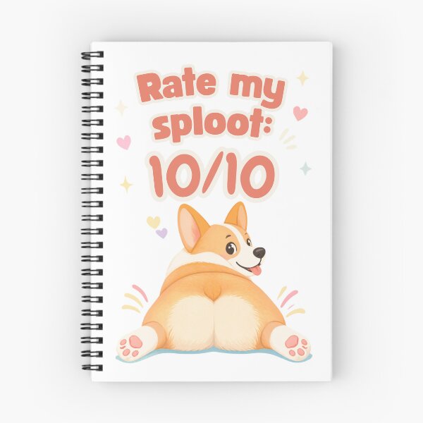 Item preview, Rate My Sploot 10/10 - Cute Corgi Butt Sploot Funny Design designed and sold by Neurospicy Trolls.