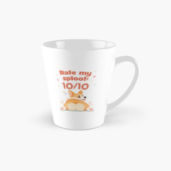 Item preview, Rate My Sploot 10/10 - Cute Corgi Butt Sploot Funny Design designed and sold by Neurospicy Trolls.