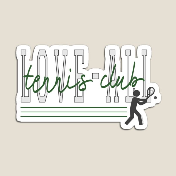 Item preview, Tennis Club designed and sold by JustAsmahDesign.