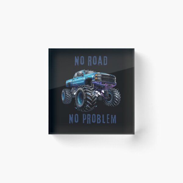 Item preview, No Road No Problem Monster Truck Offroad designed and sold by Nabutami.