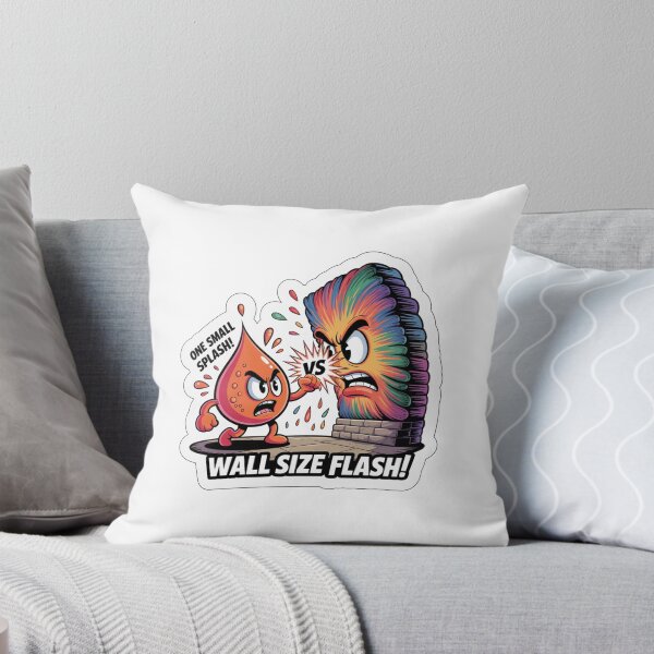 Item preview, Paint Drop Versus Mural Wall Scale Sticker designed and sold by Imaginarium of Chaos falcon88 .