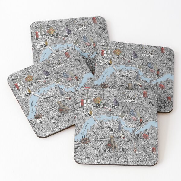 Item preview, isometric London city map designed and sold by oliver polanski.