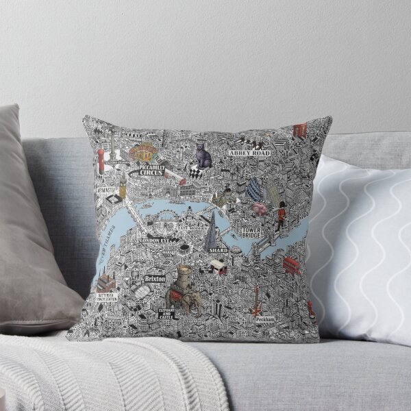 Item preview, isometric London city map designed and sold by oliver polanski.