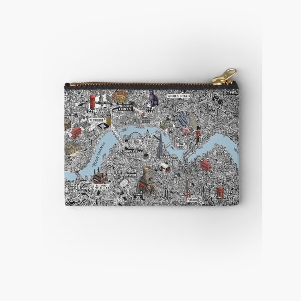 Item preview, isometric London city map designed and sold by oliver polanski.