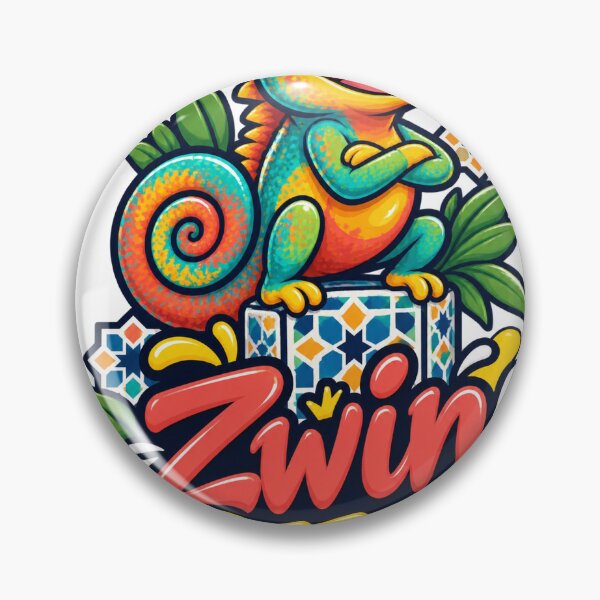 Item preview, Zwin Bzzaf – Moroccan Happy Chameleon designed and sold by Darija Pop.