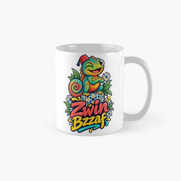 Item preview, Zwin Bzzaf – Moroccan Happy Chameleon designed and sold by Darija Pop.