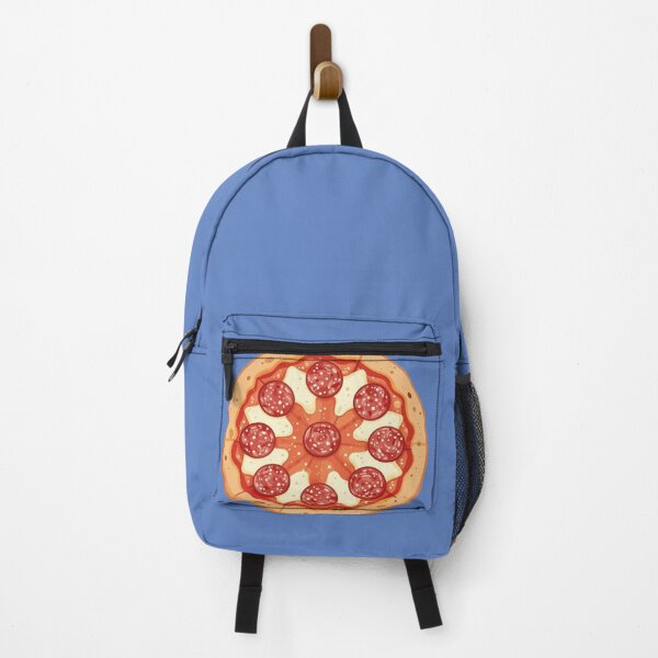 Item preview, spicy pepperoni and salami whole italian pizza illustration designed and sold by WildArtIT.