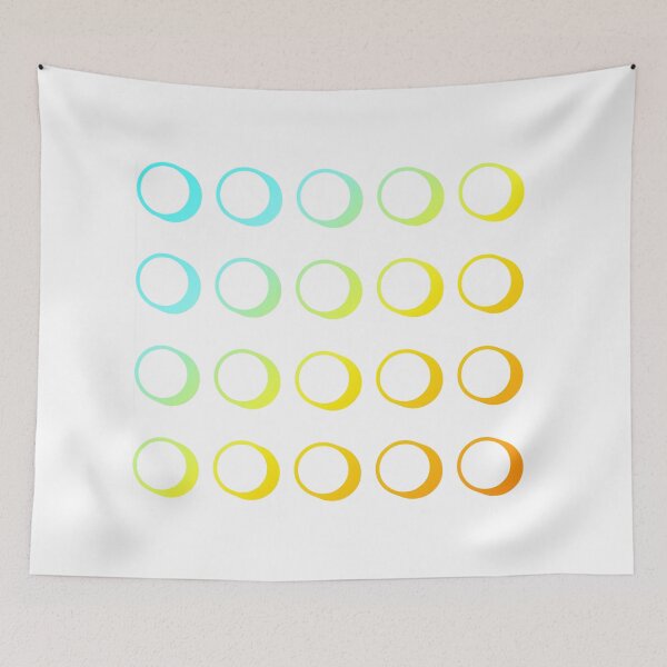 Item preview, Rainbow circles designed and sold by stephieleb.
