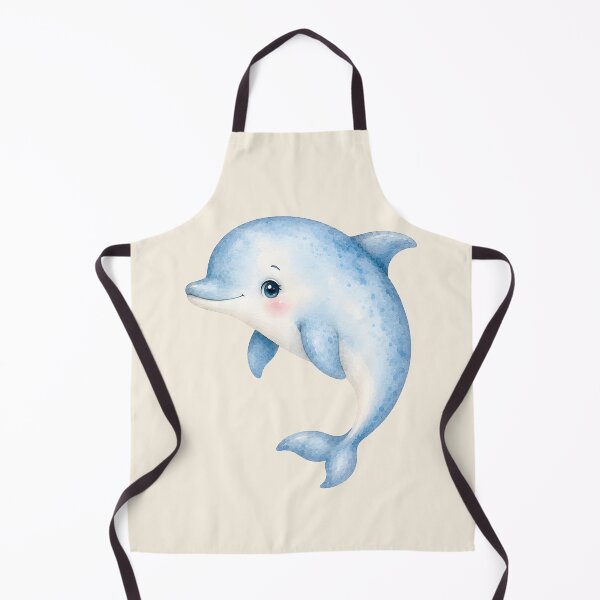 Item preview, Watercolor Dolphin – Ocean Friends Collection designed and sold by SimpleUla.