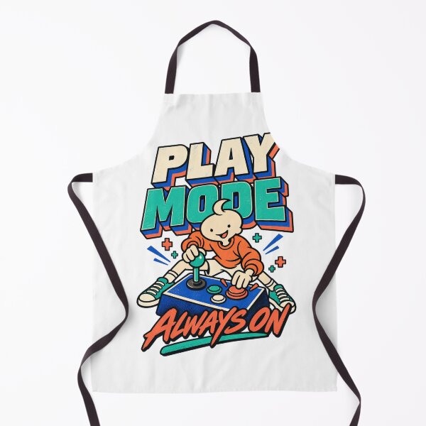 Item preview, Play Mode Always On Retro Gamer designed and sold by zero8.design.
