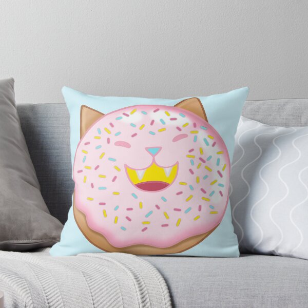 Item preview, Cat Donut with Sprinkles designed and sold by NicWillArt Shop.