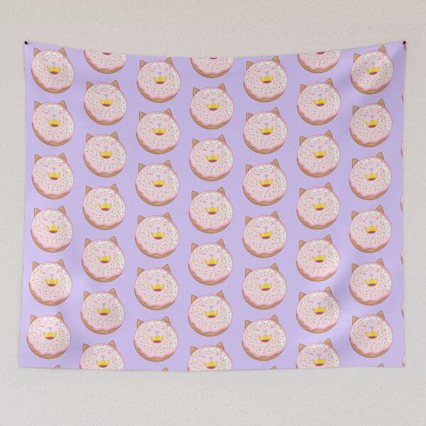 Item preview, Cat Donut with Sprinkles designed and sold by NicWillArt Shop.
