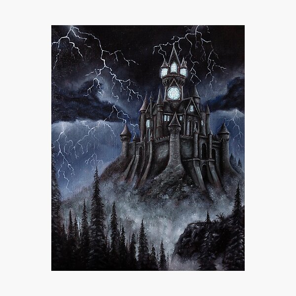 Item preview, Frankenstein's Castle designed and sold by cortmcnamaraart.