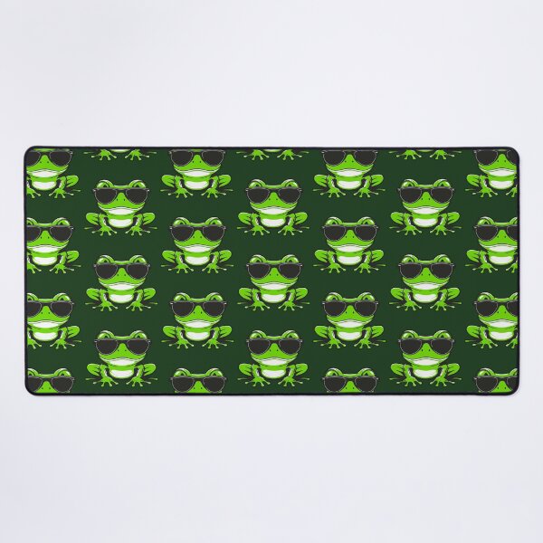 Item preview, Cute Cool Green Frog designed and sold by Lovemountain.