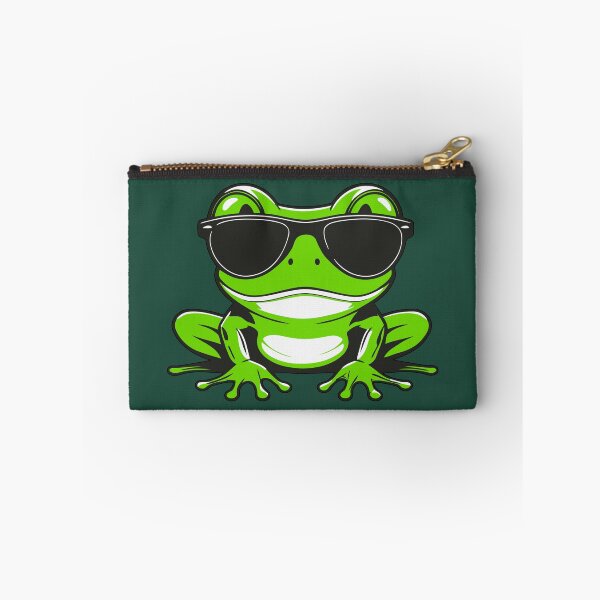Item preview, Cute Cool Green Frog designed and sold by Lovemountain.