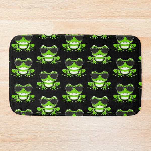 Item preview, Cute Cool Green Frog designed and sold by Lovemountain.