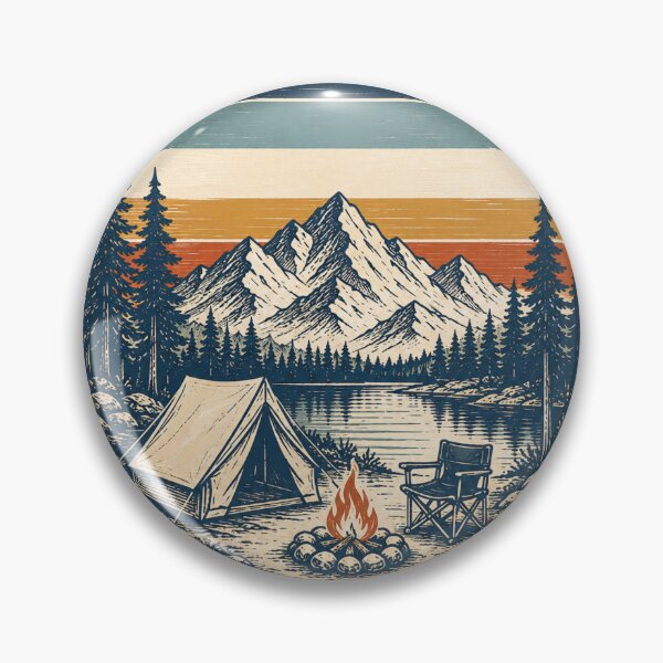 Item preview, Vintage Camping designed and sold by CampAndCoast.