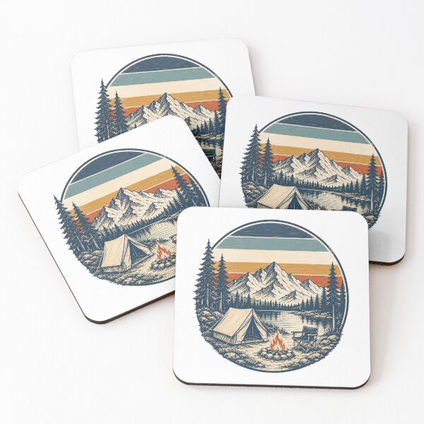 Item preview, Vintage Camping designed and sold by CampAndCoast.
