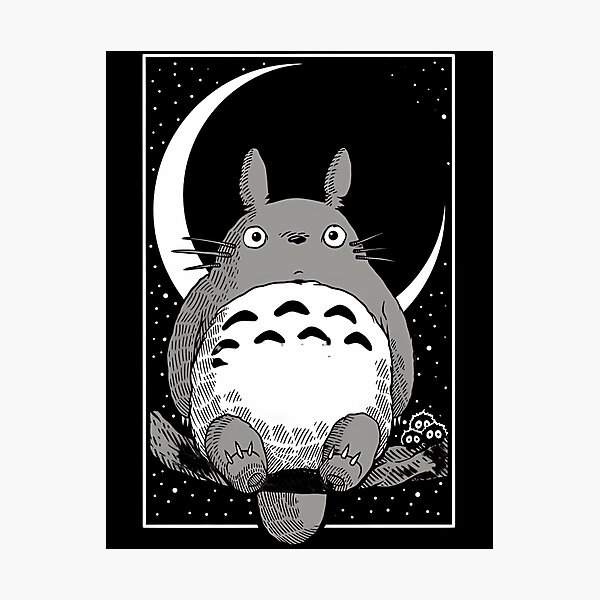 Item preview, My Neighbor Totoro Moon  designed and sold by Petal-Path.