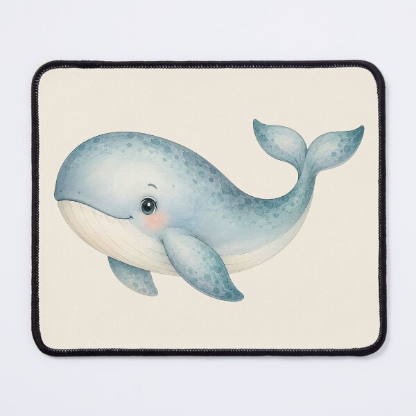 Item preview, Watercolor Whale – Ocean Friends Collection designed and sold by SimpleUla.