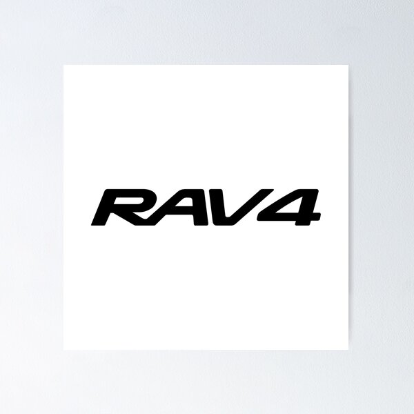 Artikelvorschau, Toyota RAV4 Namensschild – Minimalistisches Automobildesign entworfen und verkauft von liohfre.