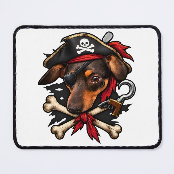 Item preview, Captain Doggy Form Art - Funny Nautical Dog Graphic For Pet Lovers | Perfect Gift For You And Friends designed and sold by Tyler Rickard.