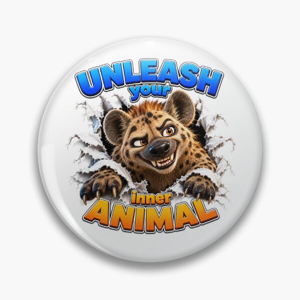 Item preview, Unleash Your Inner Animal - Sneaky Hyena designed and sold by Bor-Suk.