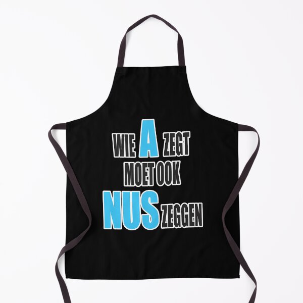 Item preview, Wie A Zegt Moet Ook Nus Zeggen - Blauw Design designed and sold by CrashThePoUK.