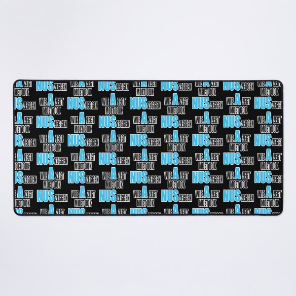 Item preview, Wie A Zegt Moet Ook Nus Zeggen - Blauw Design designed and sold by CrashThePoUK.
