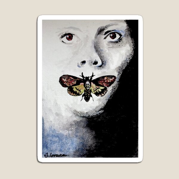 Item preview, The Silence of The Lambs Watercolour Poster designed and sold by Coastal Path Designs .