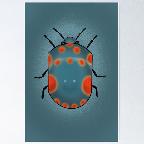Item preview, Torrid jewel bug (Pachycoris torridus) designed and sold by Strataes.