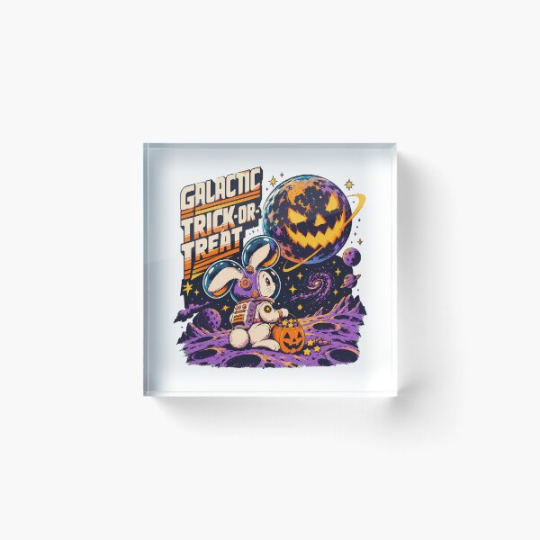 Item preview, Space Bunny Astronaut Pumpkin Planet Halloween designed and sold by chattsuede.