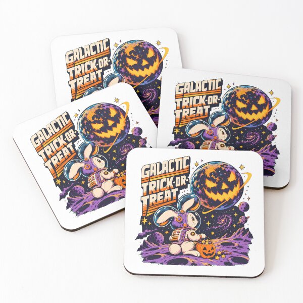 Item preview, Space Bunny Astronaut Pumpkin Planet Halloween designed and sold by chattsuede.