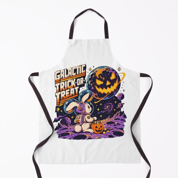 Item preview, Space Bunny Astronaut Pumpkin Planet Halloween designed and sold by chattsuede.