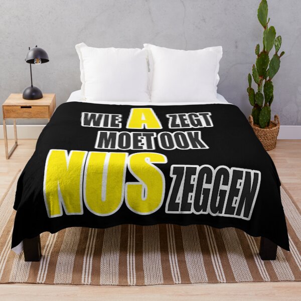 Item preview, Wie A Zegt Moet Ook Nus Zeggen - Geel Design designed and sold by CrashThePoUK.