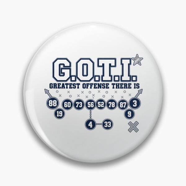 Item preview, G.O.T.I. Greatest Offense There Is Football Playbook T-Shirt designed and sold by CoachEkong.