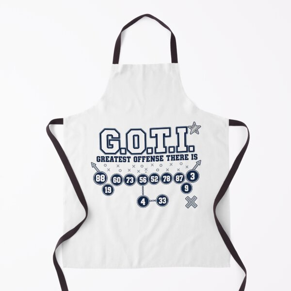 Item preview, G.O.T.I. Greatest Offense There Is Football Playbook T-Shirt designed and sold by CoachEkong.